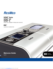Resmed S9 Vpap Auto User Manual
