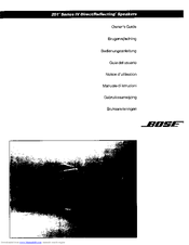 bose 201 series iv specs