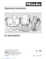 miele dishwasher dimensions