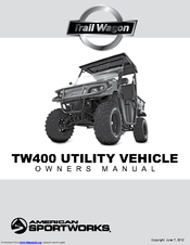 American sportworks Trail Wagon TW400 Manuals | ManualsLib