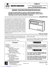 White rodgers 1F95-71 Manuals | ManualsLib
