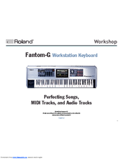 Roland Fantom G7 Manuals Manualslib