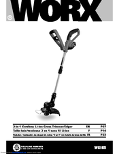 Worx WG165 Manuals | ManualsLib