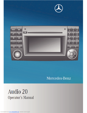 Mercedes-benz Audio 20 Manuals | ManualsLib