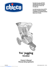 chicco tre jogging stroller manual