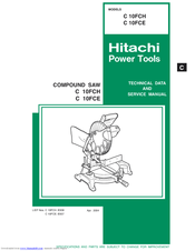 Hitachi C10FCH Manuals | ManualsLib