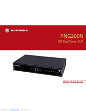 Motorola RNG200N Manuals | ManualsLib
