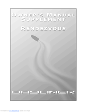 Bayliner Rendezvous 2159 Manuals | ManualsLib