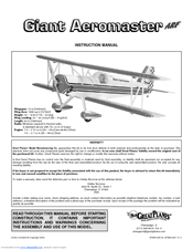 great planes giant aeromaster
