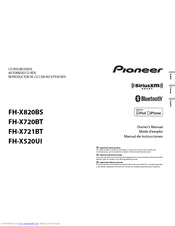 Pioneer FH-X720BT Manuals | ManualsLib