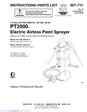 pt2500 paint sprayer