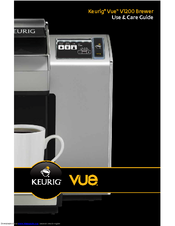 Keurig Vue V1200 Manuals Manualslib