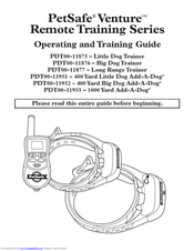 petsafe remote trainer manual