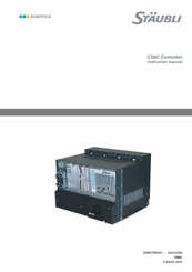 staubli cs8c manuel