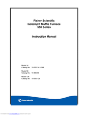 Fisher scientific 10-550-126 Manuals | ManualsLib