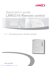 Lennox LXRCC10 Manuals | ManualsLib