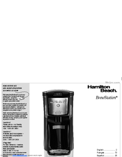 Hamilton beach BrewStation Manuals | ManualsLib