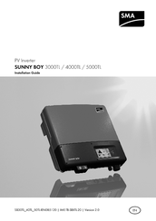 Sma SUNNY BOY 4000TL Manuals | ManualsLib