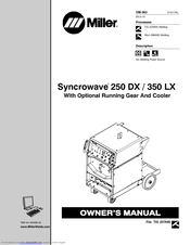 Miller Syncrowave 350 LX u00 Manuals | ManualsLib