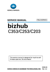 Konica Minolta Bizhub C353 Series Manuals Manualslib