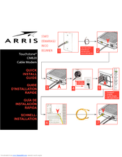 Как настроить arris cm820 к компьютеру win xp через сетевую карту и настроить интернет ростелекому