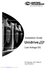 Control techniques Unidrive SP1401 Manuals | ManualsLib