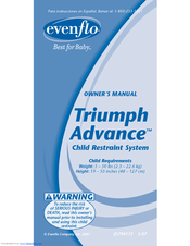 evenflo triumph advance