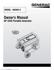 Generac power systems GP3250 Manuals | ManualsLib