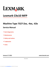 lexmark cx510de mfp
