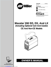 Miller Maxstar 200 DX Manuals | ManualsLib