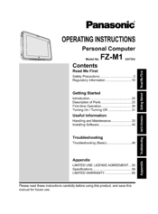 Panasonic Fz M1 Series Manuals Manualslib