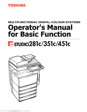 Toshiba E Studio 4555c User Manual