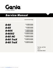 Genie S-65 Manuals | ManualsLib