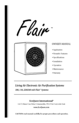 Ecoquest Flair Manuals | ManualsLib