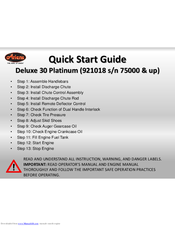 Ariens Deluxe 30 Manuals | ManualsLib