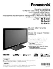 Panasonic TC-P50S1 Manuals | ManualsLib