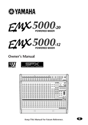 Yamaha Emx 5000 20 Owner S Manual Pdf Download Manualslib