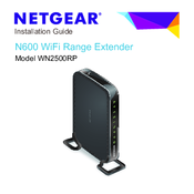 Netgear N600 WN2500RP Manuals | ManualsLib