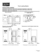 Maytag MHW5100D Manuals | ManualsLib