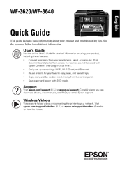 Epson WorkForce WF-7620 Manuals | ManualsLib