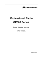 Motorola Gp600 Series Manuals Manualslib
