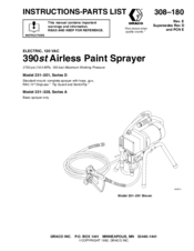 Graco 390st Manuals | ManualsLib