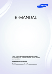 Samsung SMART TV Manuals | ManualsLib