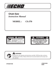 Echo CS-370 Manuals | ManualsLib