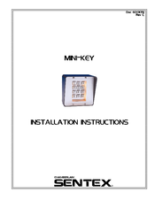 Sentex Sentex MINI-KEY Manuals | ManualsLib