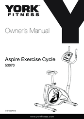 york fitness aspire exercise bike