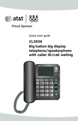 At&t CL2939 Manuals | ManualsLib