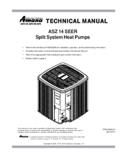 Amana ASZ 14 SEER Manuals | ManualsLib