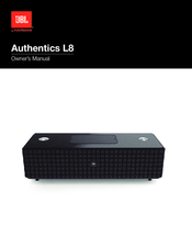 Jbl Authentics L8 Manuals Manualslib