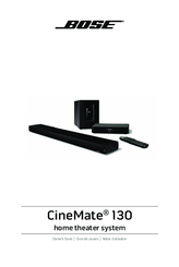 bose cinemate 1sr adaptiq setup